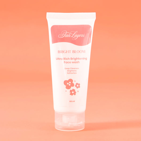 Bright Bloom Ultra Rich Brightening Face Wash 60ml.